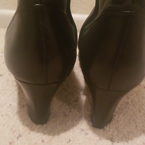 cole haan nike air leather boots